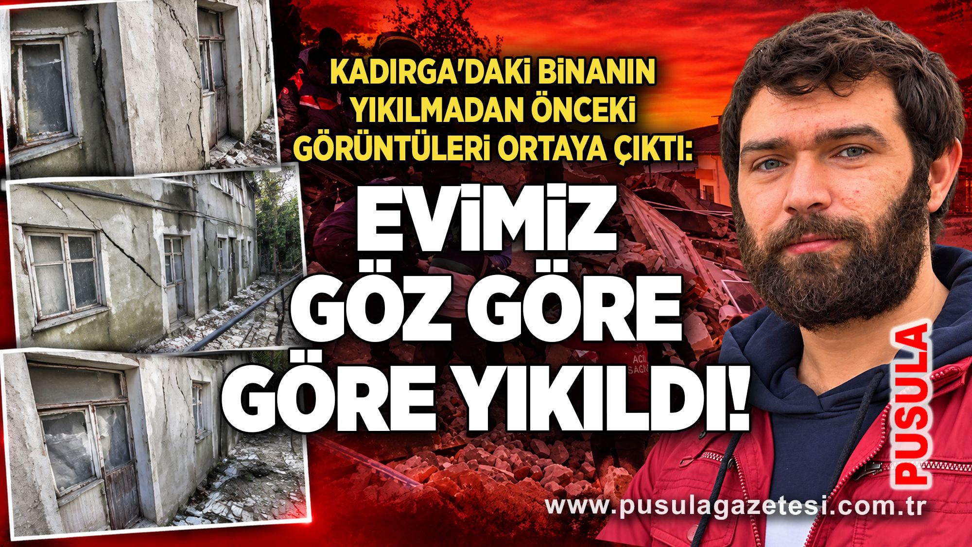 Kadırga'daki binanın yıkılmadan önceki görüntüleri ortaya çıktı: “Bizim evimiz göz göre göre yıkıldı!”