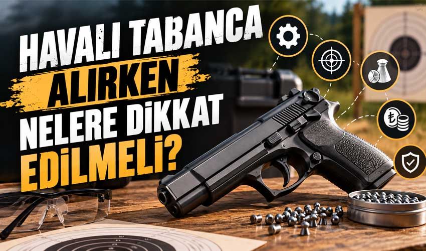Havalı Tabanca Alırken Nelere Dikkat Edilmeli?