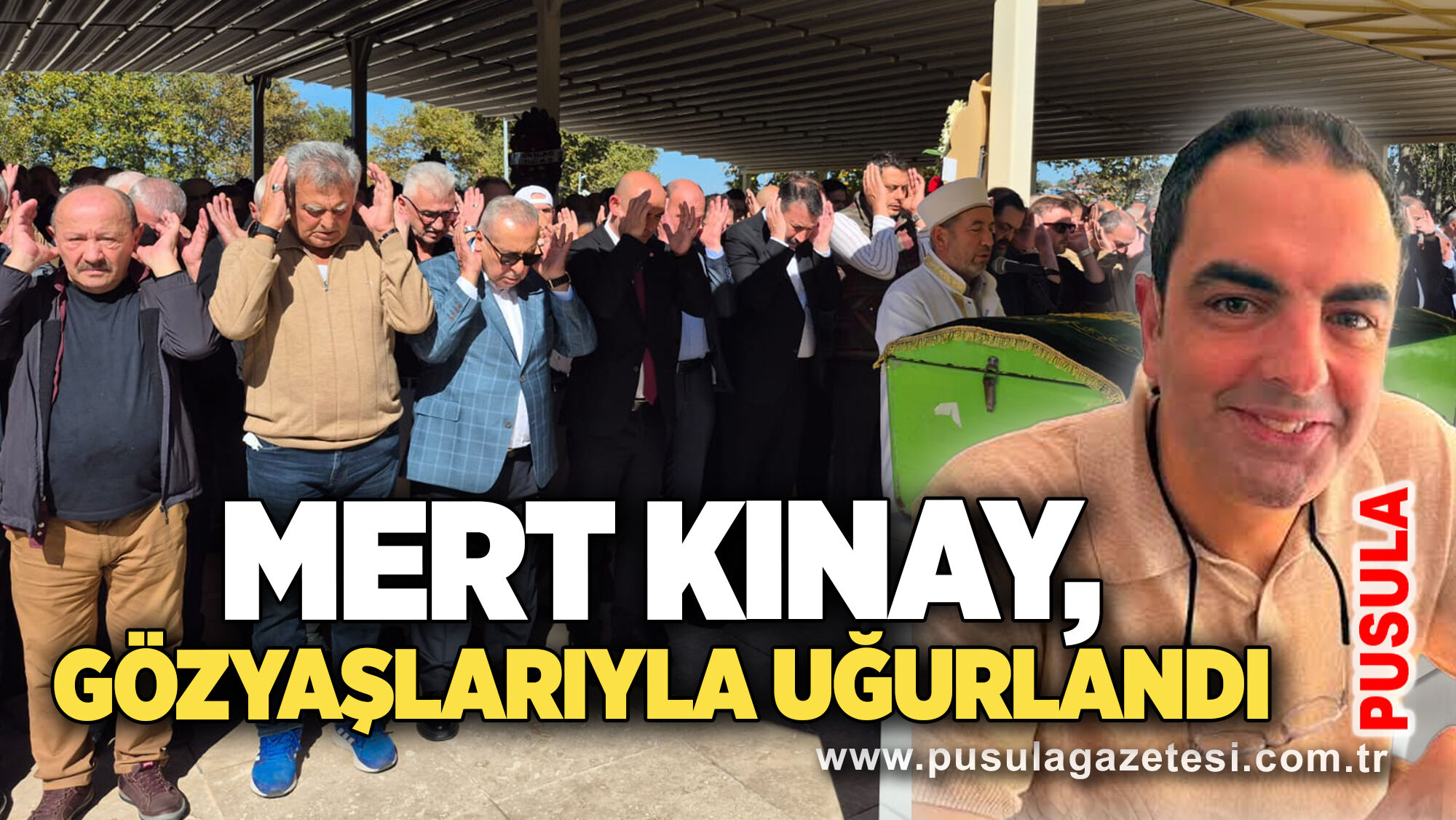 Mert Kınay, gözyaşlarıyla uğurlandı