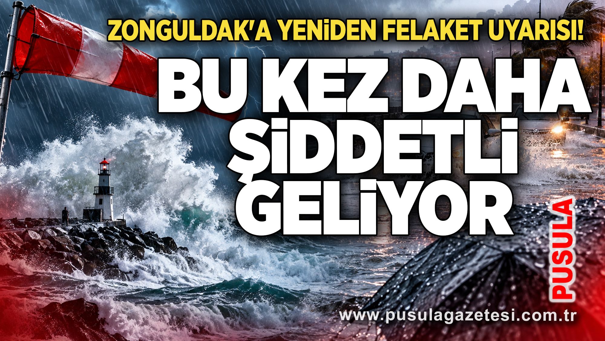 Zonguldak'a yeniden felaket uyarısı! Bu kez daha şiddetli geliyor