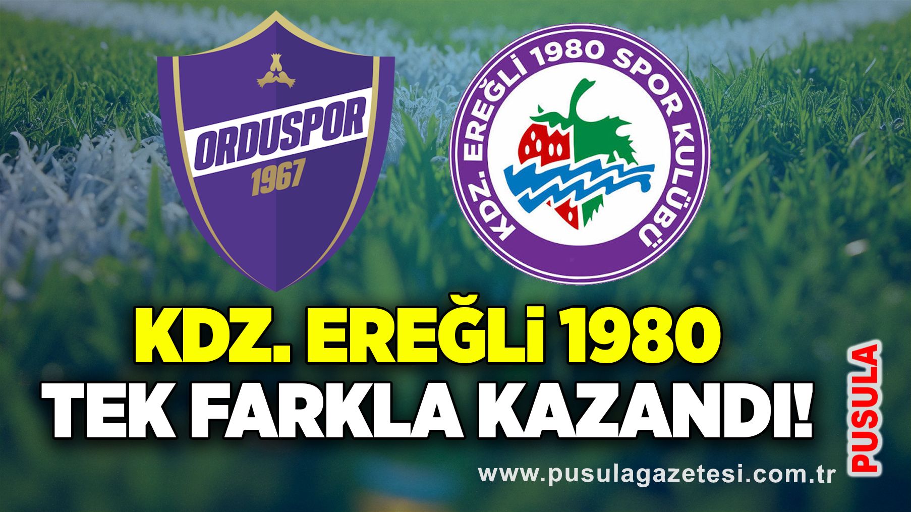 Kdz. Ereğli 1980 tek farkla kazandı