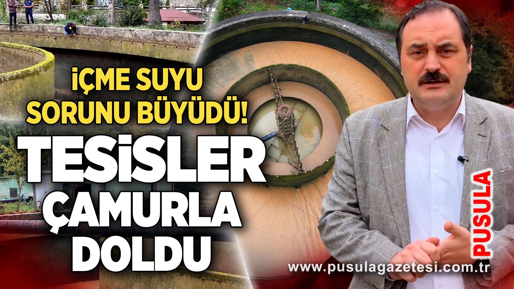 İçme suyu sorunu büyüdü! Tesisler çamurla doldu