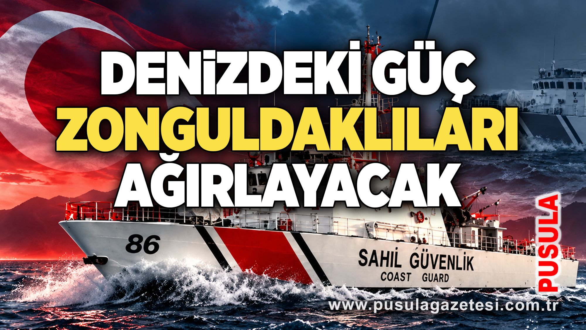 Denizdeki güç Zonguldaklıları ağırlayacak